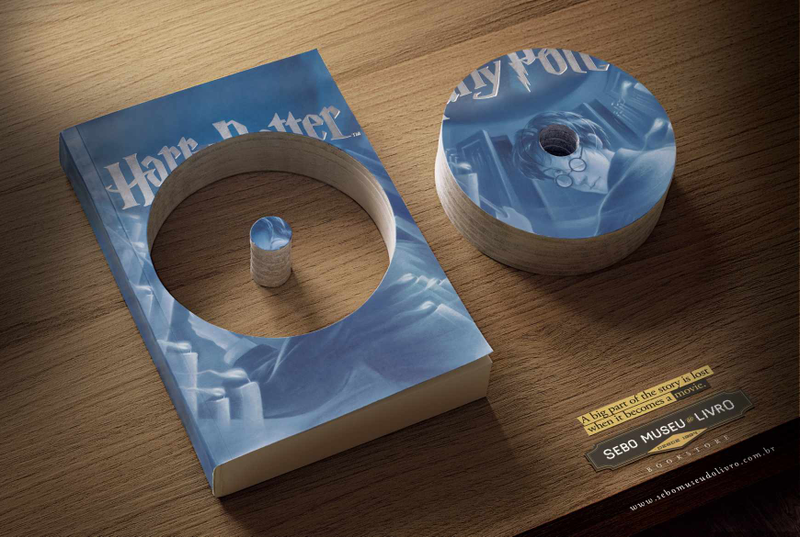 Illustration for article titled These ads explain why books are always better than movies
